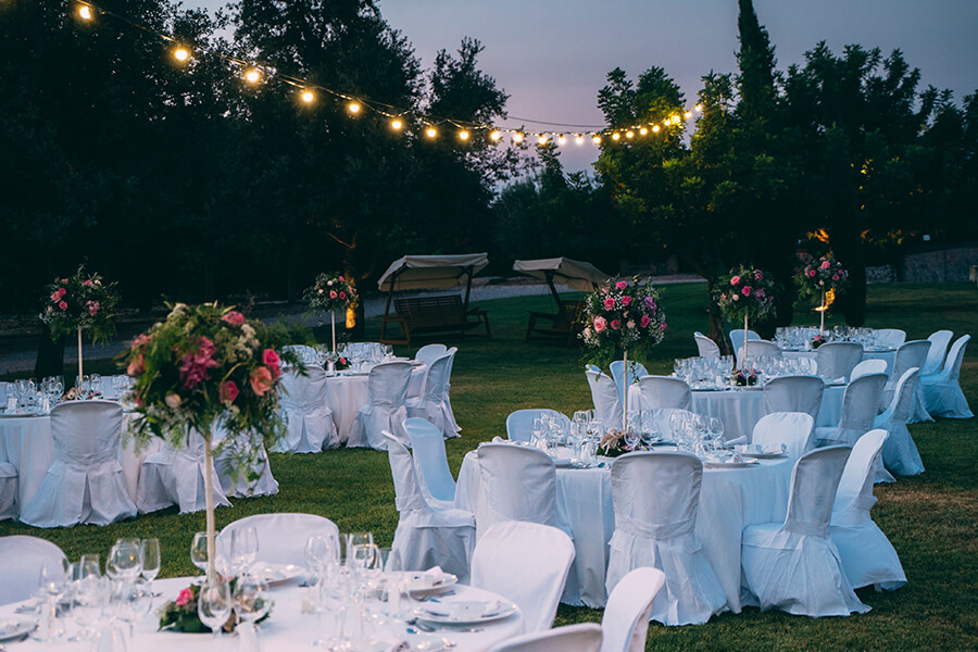 Boda en un jardín cerca de Dénia